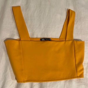 Zara Cropped Tank Top